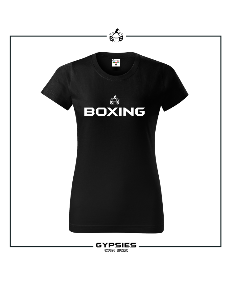 GCB Boxing - fekete, női póló